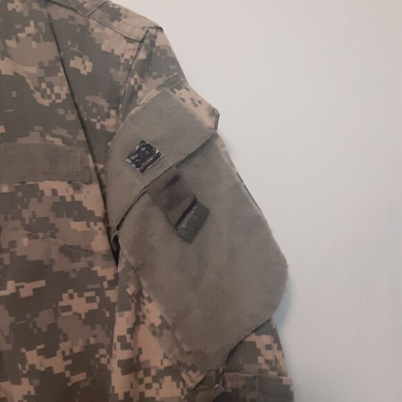 US Army Combat Uniform Jacket Medium Short Camo Military Tactical Outdoor Vtg - Picture 3 of 9